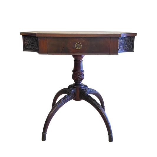 Antique Napoleonic Style Pedestal Table