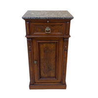 Italian Marble Top Night Stand