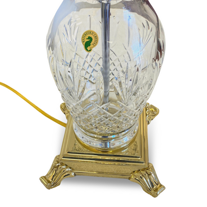 Waterford Crystal "Killarney" Table Lamp w/ Shade