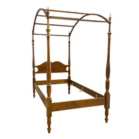 Suter's Cherry Twin Bed w/ Canopy