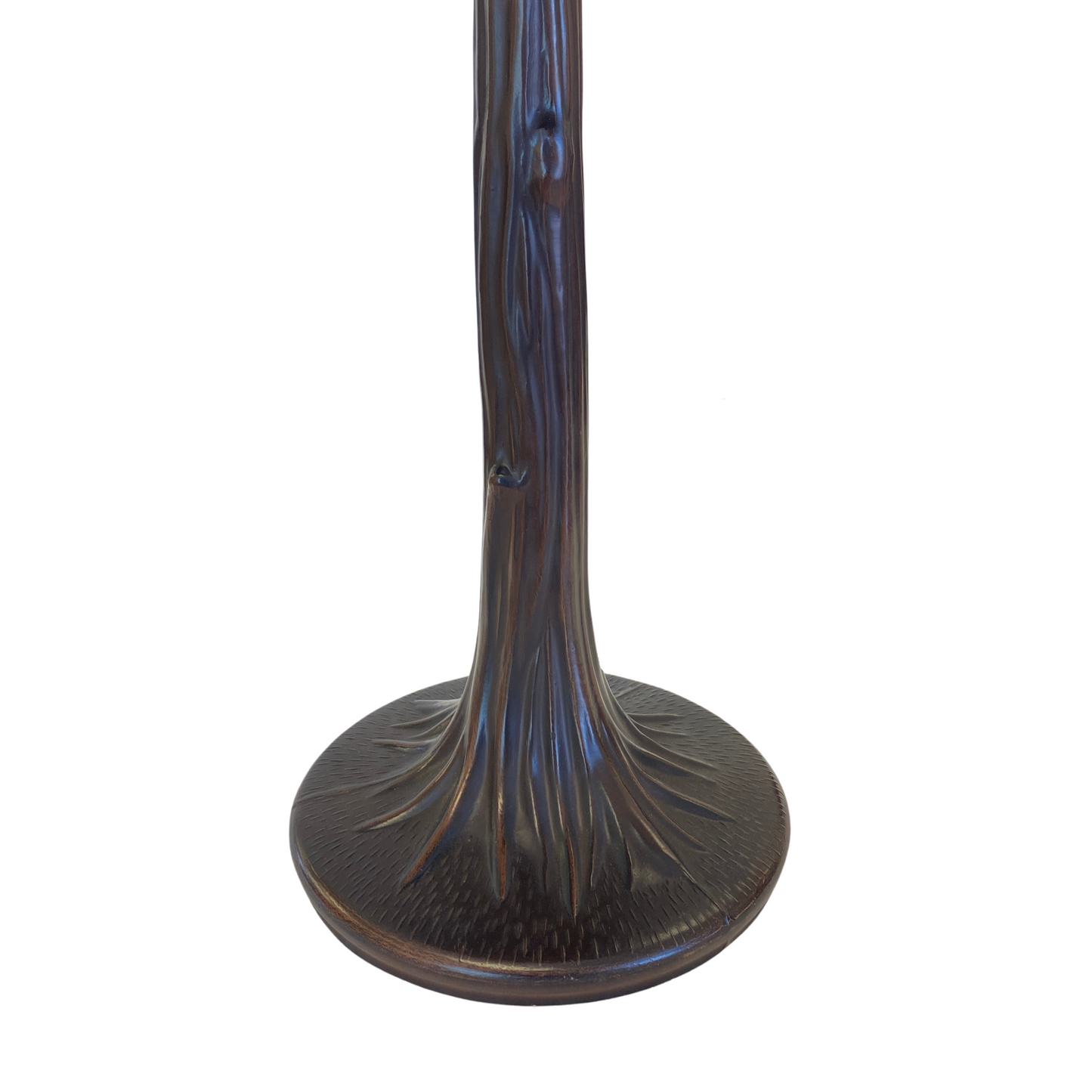 Tiffany Style Grape Vine Slag Glass Lamp