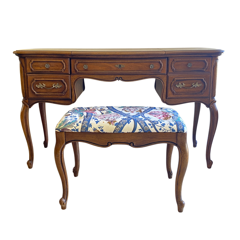 Thomasville French Court Vanity w/ Bench