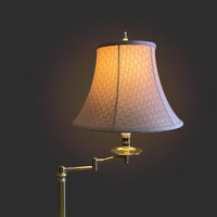 Baldwin Brass Swing Arm Floor Lamp