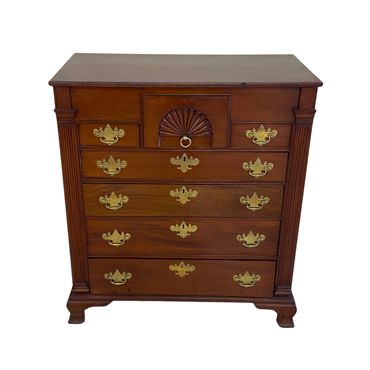 18th C. Cherry Georgian Chest