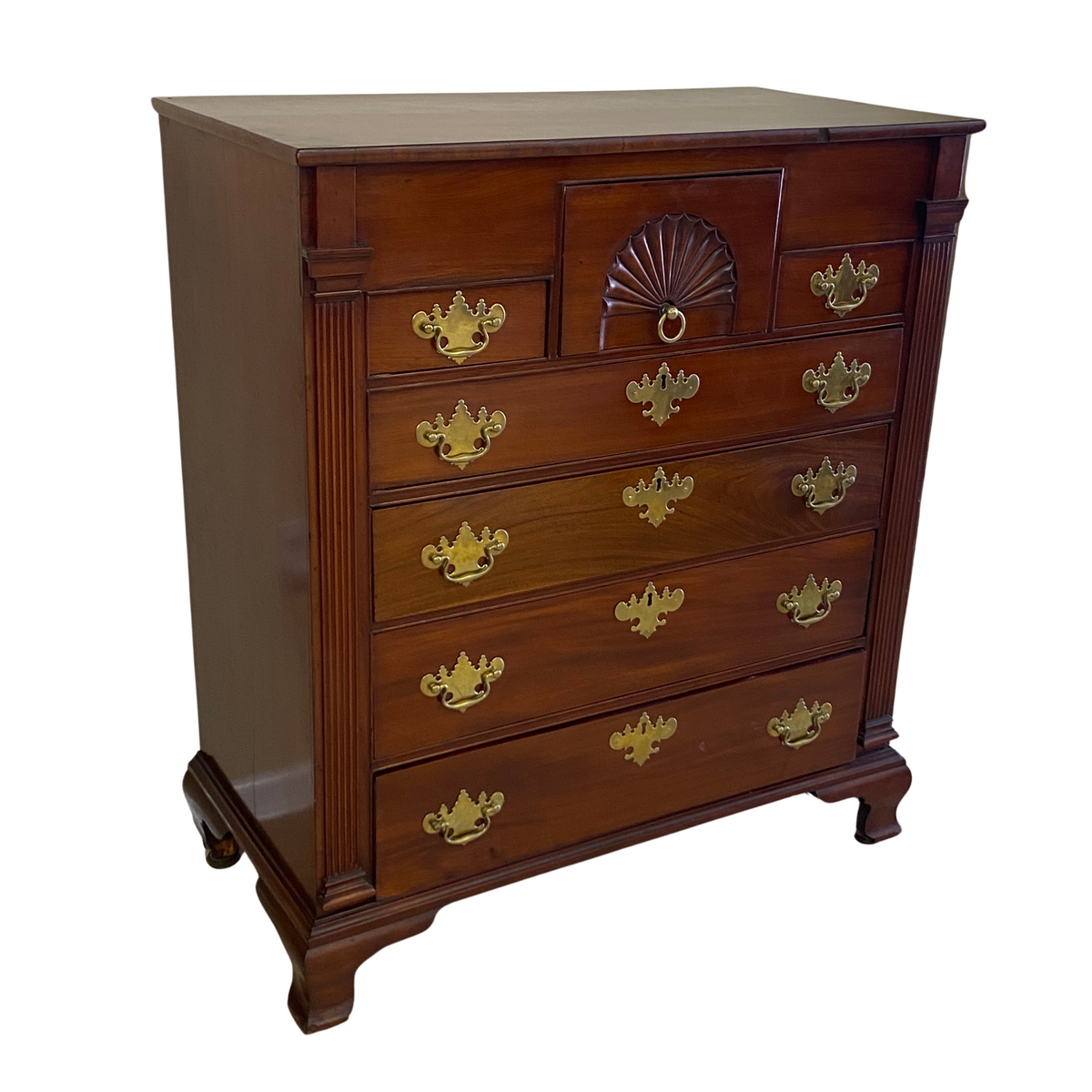 18th C. Cherry Georgian Chest