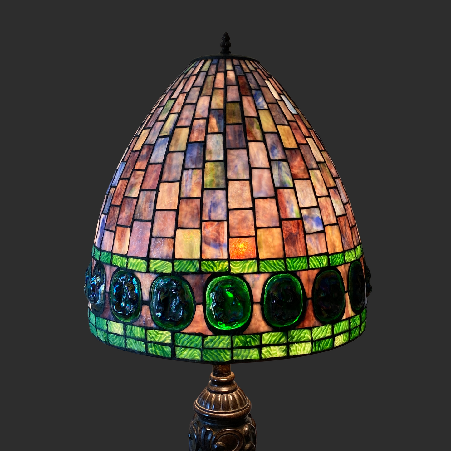 Vintage Tiffany Style Floor Lamp