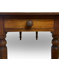 Three Board Drop-Side Farm Table, ca. 1840