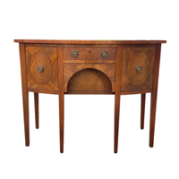 Federal Bow-Front Maple Sideboard