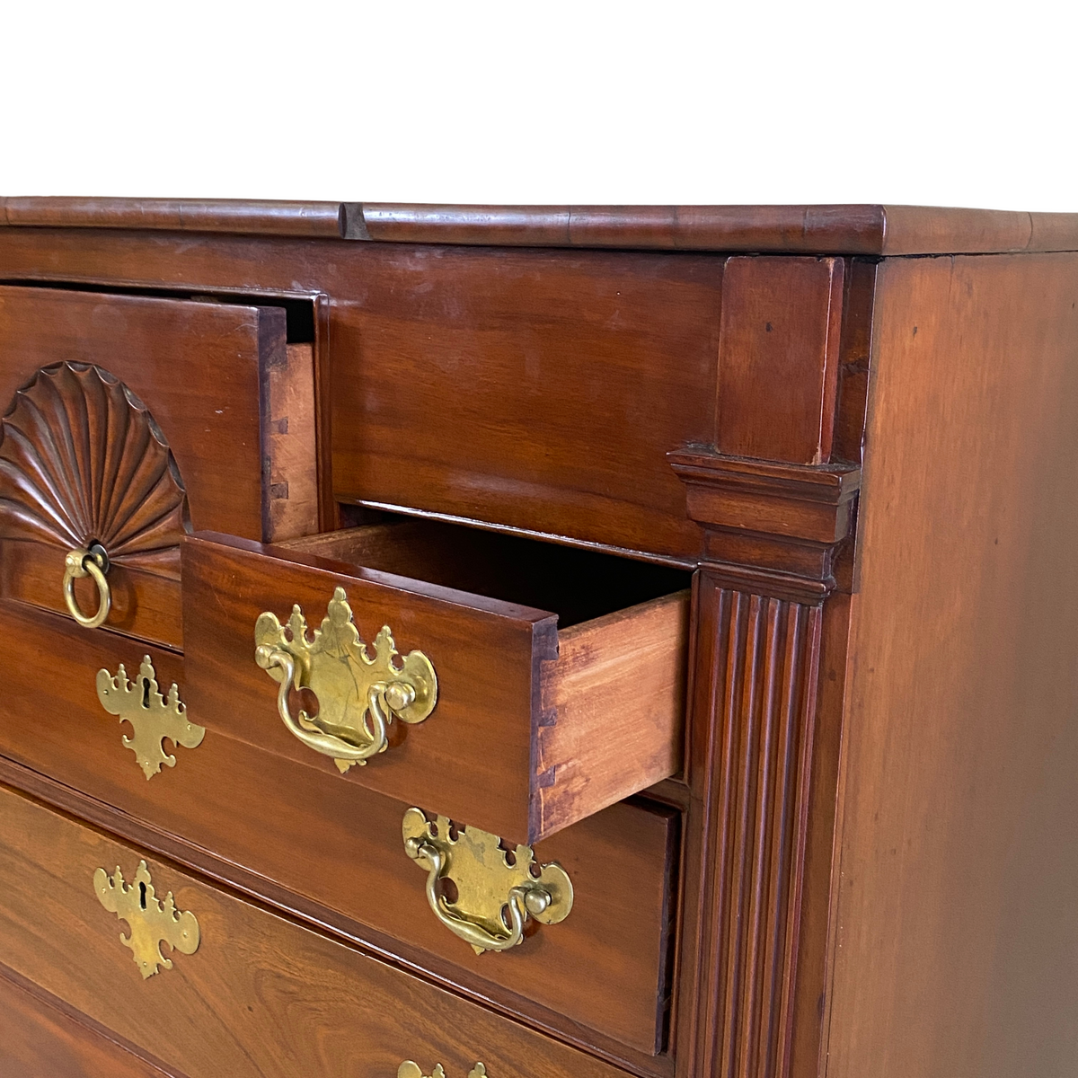 18th C. Cherry Georgian Chest