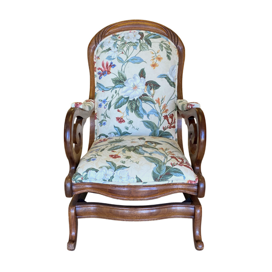 Antique Magnolia Rocking Chair
