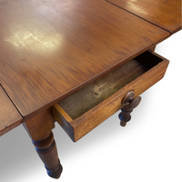 Three Board Drop-Side Farm Table, ca. 1840