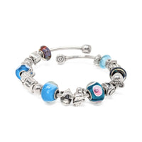 Chamilia Sterling Silver Nautical Sea Life Charm Bracelet