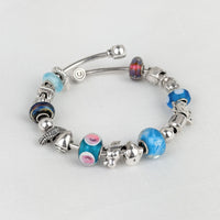 Chamilia Sterling Silver Nautical Sea Life Charm Bracelet