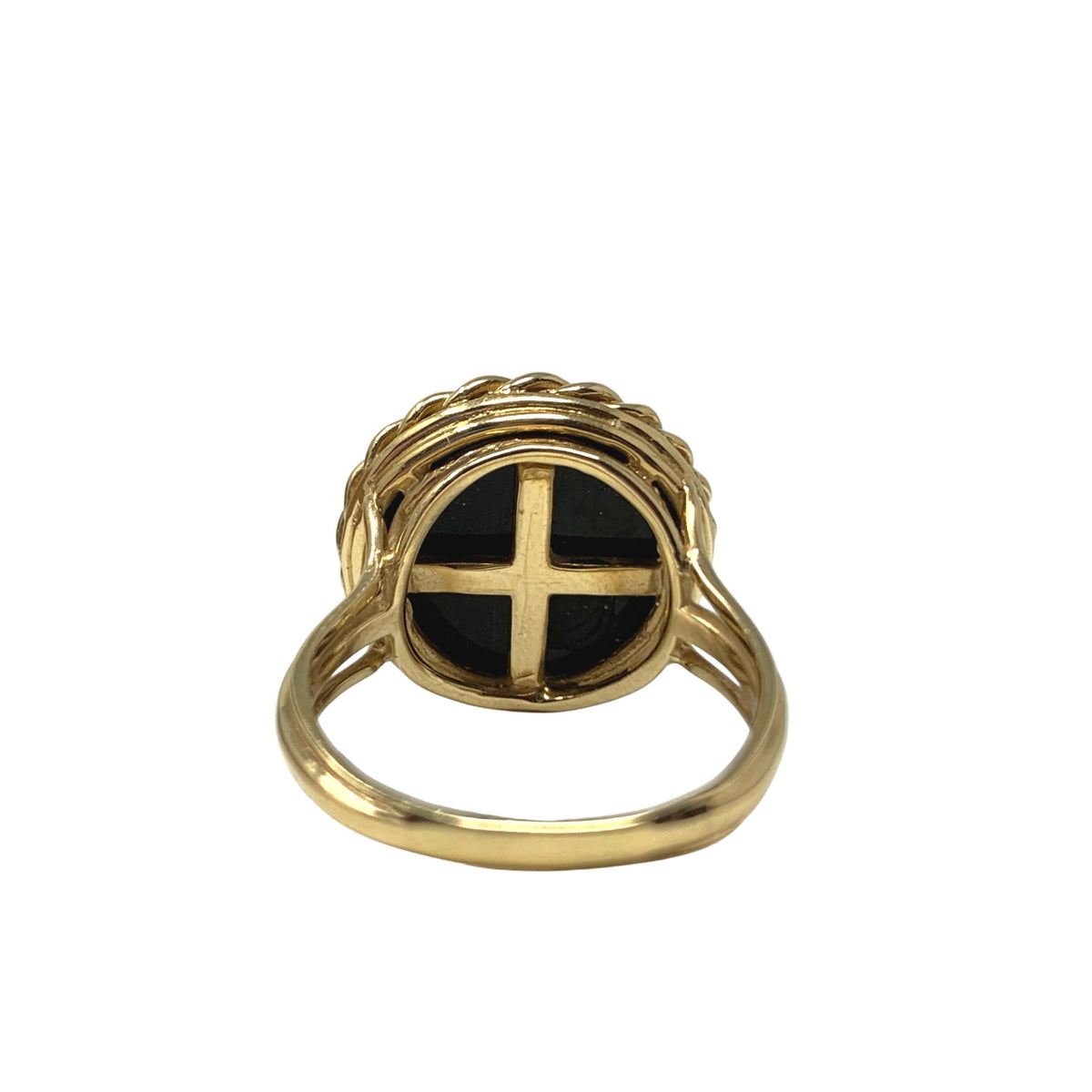 14K Gold & Onyx Ring