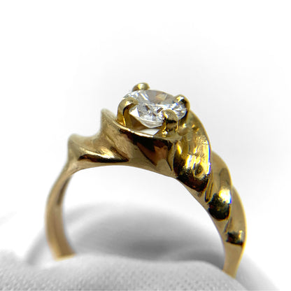14K Gold .75ct Diamond Ring