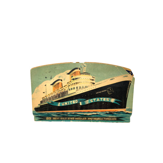 SS United States Needle Book With Threader