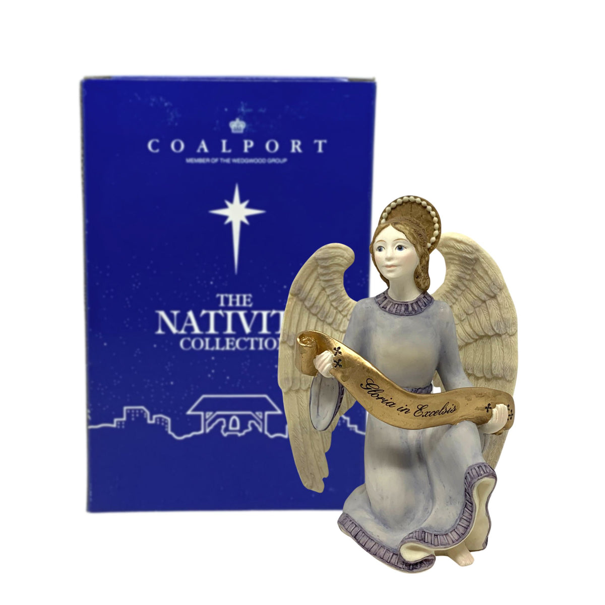 Coalport by Wedgwood The Nativity Collection Angel Kneeling