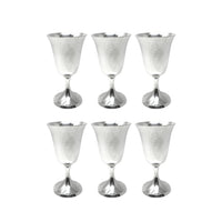 Stieff Sterling Silver Wine/Water Goblets (6)