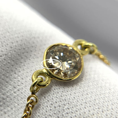 18K Gold Diamond & Natural Emerald 16” Necklace