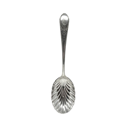 Lunt Early American Sterling Silver "C" Monogrammed Casserole Spoon