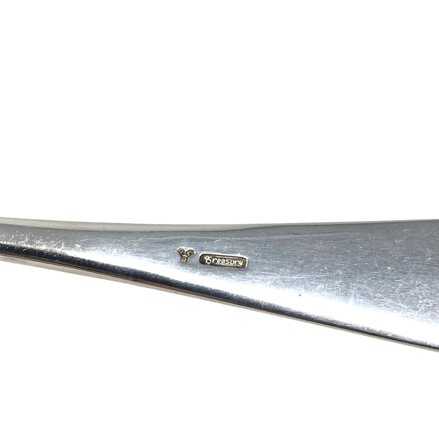 Lunt Early American Sterling Silver "C" Monogrammed Casserole Spoon