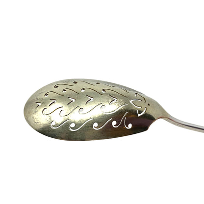 Tiffany & Co “Vine” Gold Washed Sterling Olive Spoon
