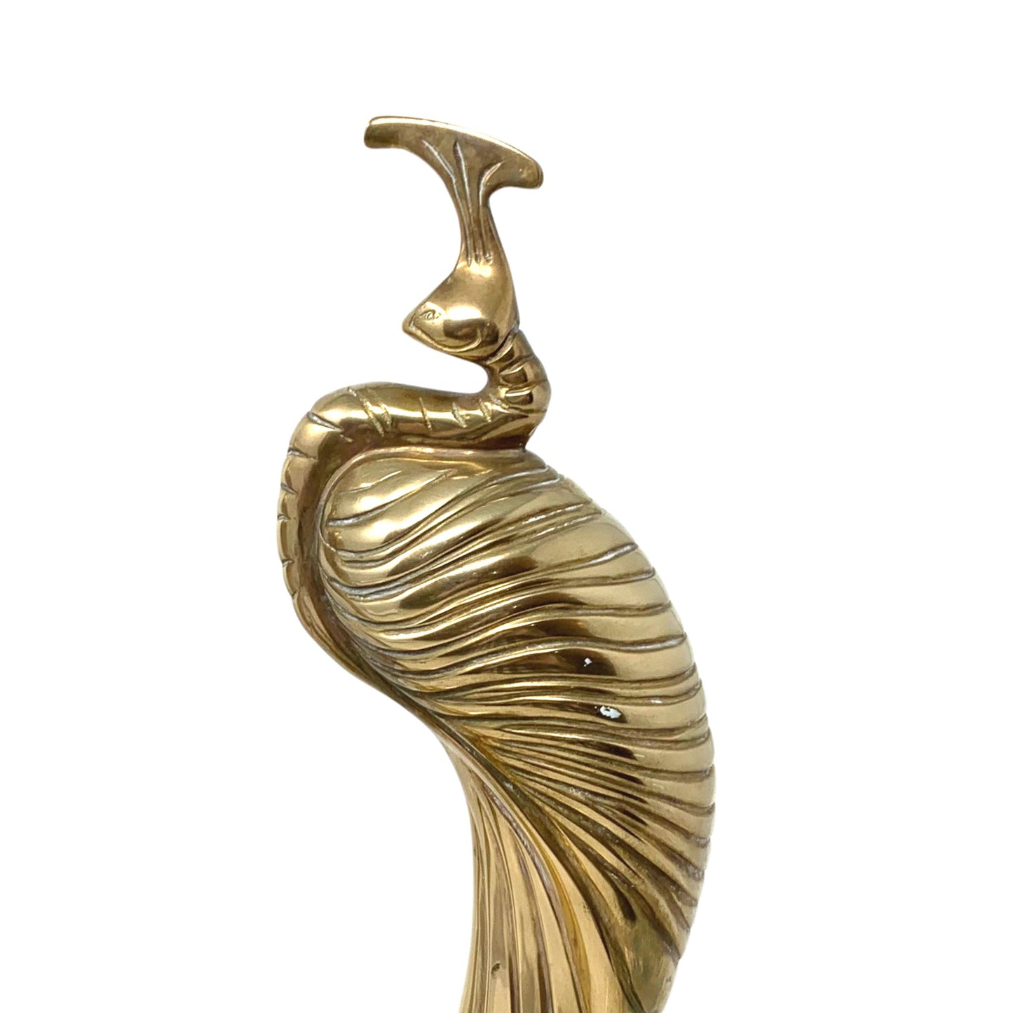 Vintage Art Deco Style Brass Birds Sculpture