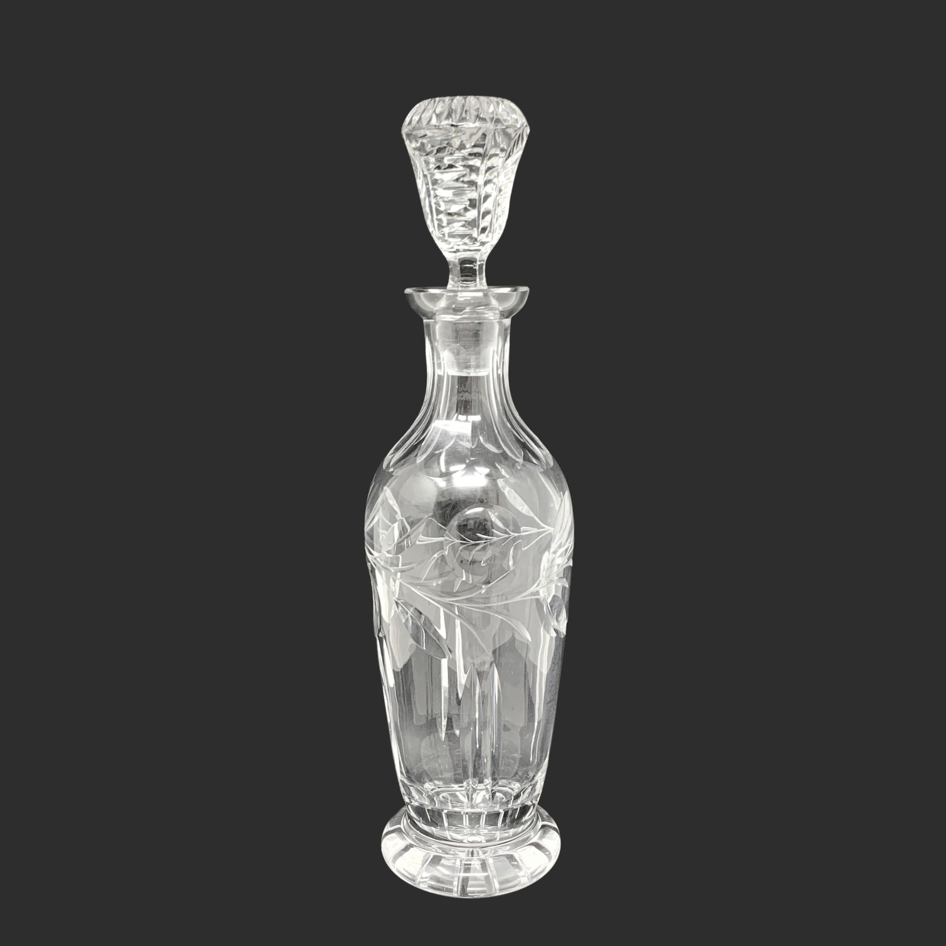 Vintage Crystal Short Crystal Decanter, No Lid, Pristine #001 – Warehouse  55 Chicago