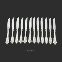 Wallace Grande Baroque Sterling 148pc Flatware Set