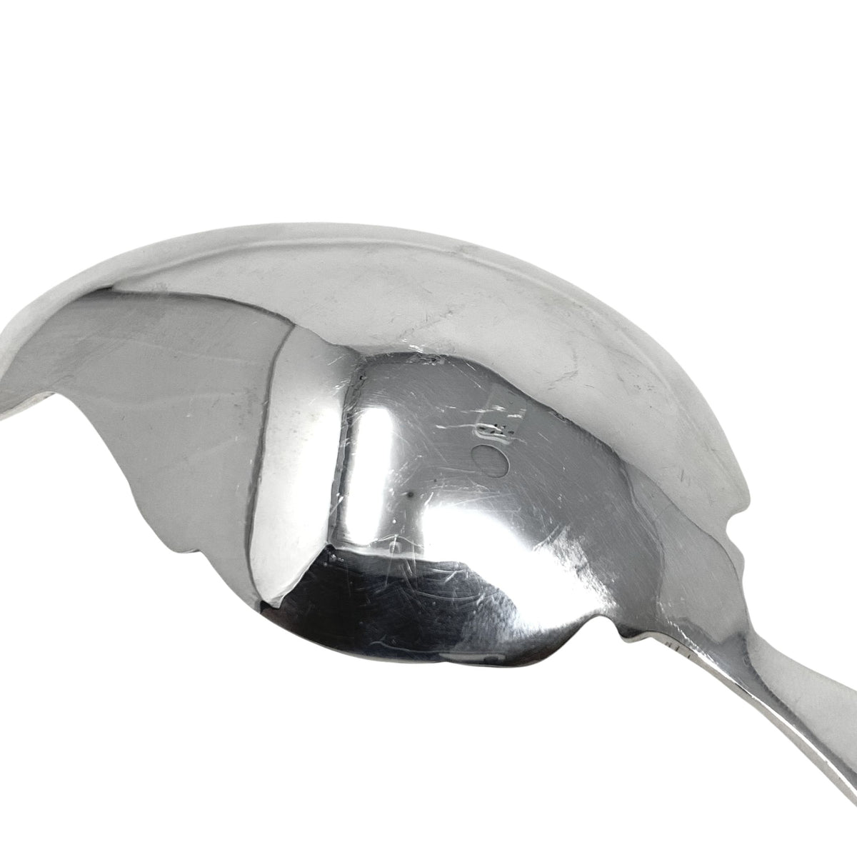 Wallace Grande Baroque Sterling Large Solid Scallop Serving Spoon