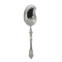 Wallace Grande Baroque Sterling Large Solid Scallop Serving Spoon