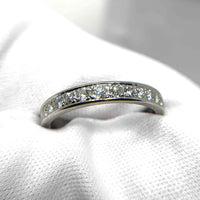 Platinum 3.0tcw Diamond Wedding Ring Set Sz-6