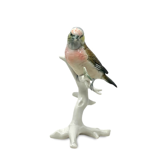 Karl ENS Porcelain Bird "Blood Linnet" Figurine