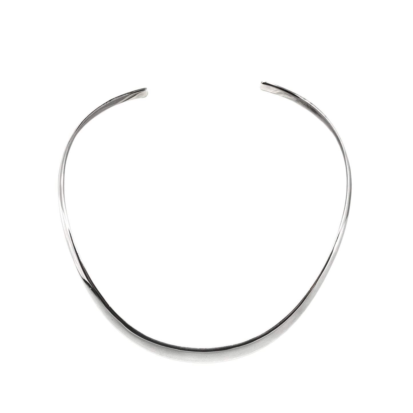 Zina Sterling Solid Flat Choker Cuff Necklace