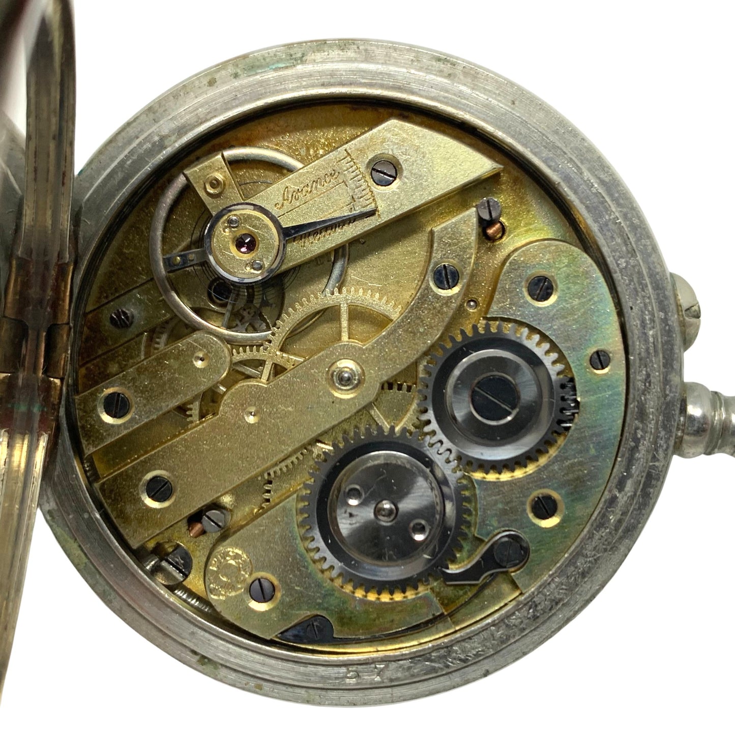 Vintage Silveroid 8s Pocket Watch