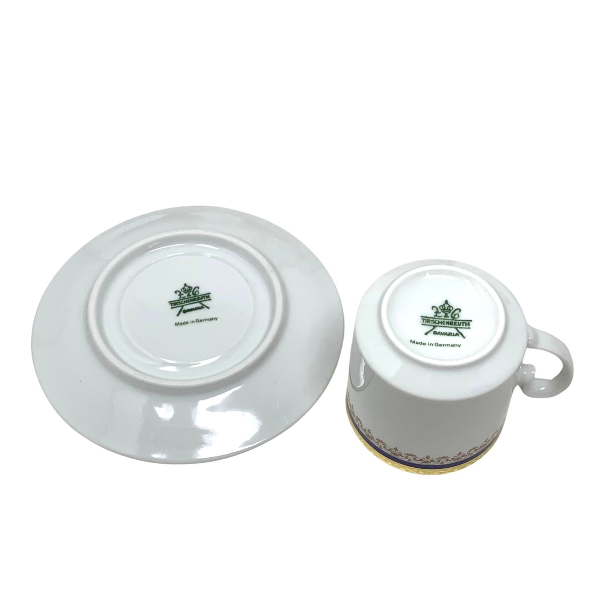 Tirschenreuth Bavaria Demitasse Service (Pot With 8 Cups & Saucers)