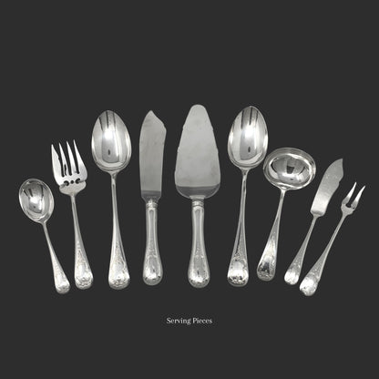 Birks “Brentwood” Sterling Silver 83pc Flatware Set With Chest