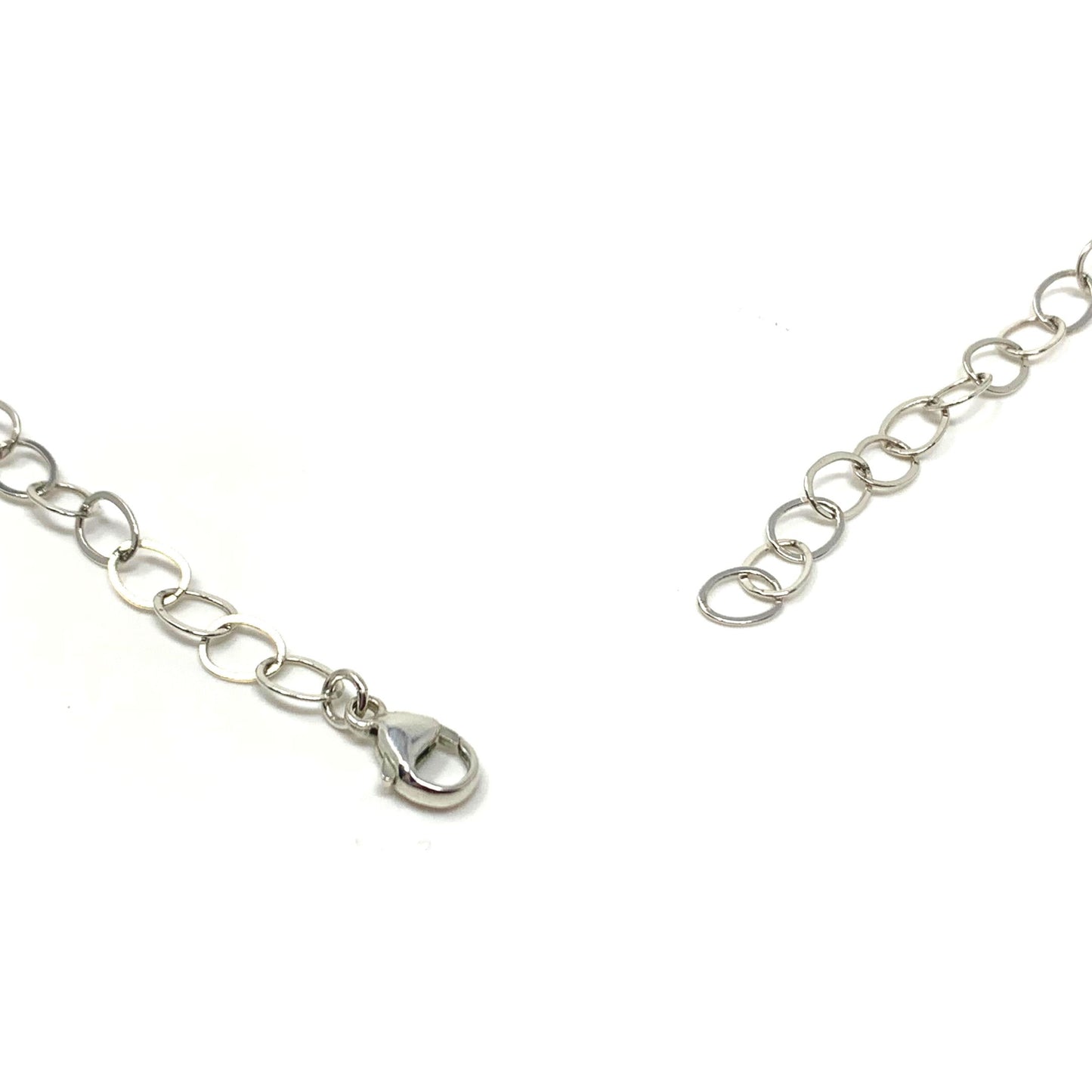 Sterling Silver & Pearl 52” Designer Chain Necklace