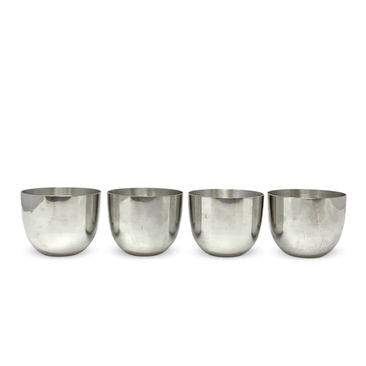 Stieff Pewter Authentic Reproduction Jefferson Cups P50 (Set of 4)