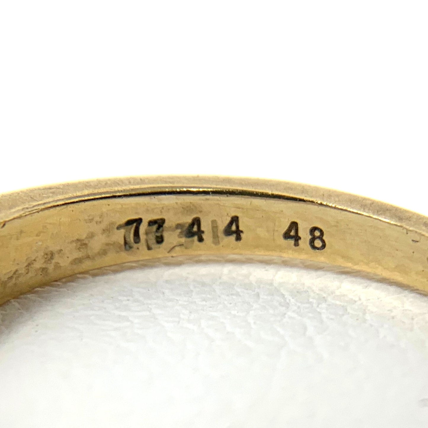 14K Gold 1/2tcw Diamond Engagement Ring - Size 5.75