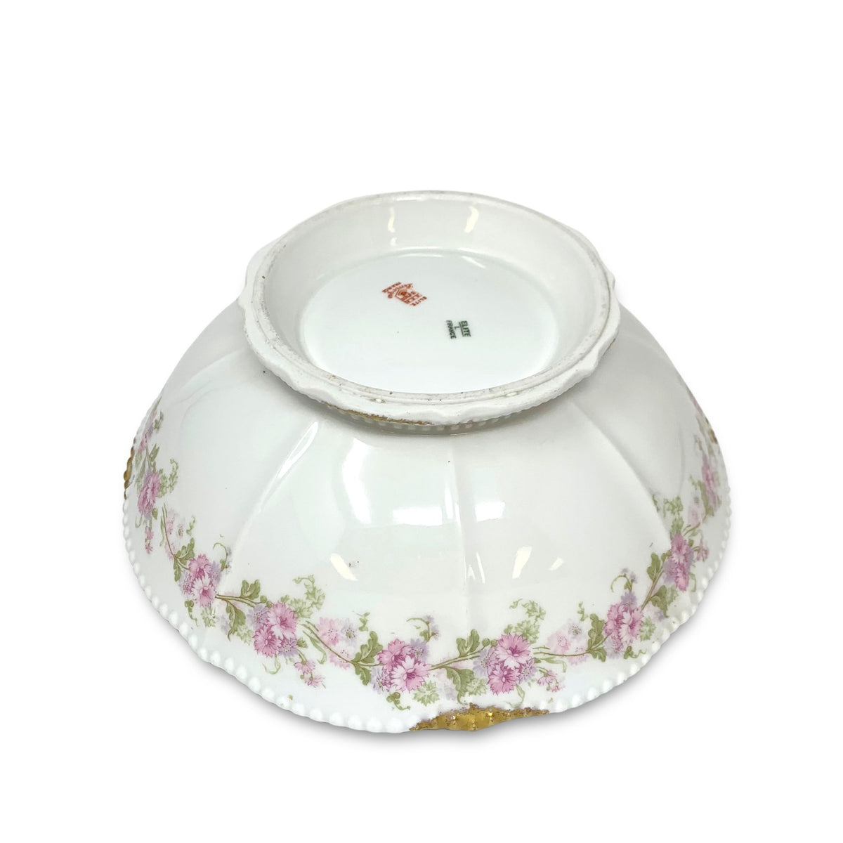 Bawo & Dotter (Elite Works) Limoges, France 9"Footed Bowl BWD178