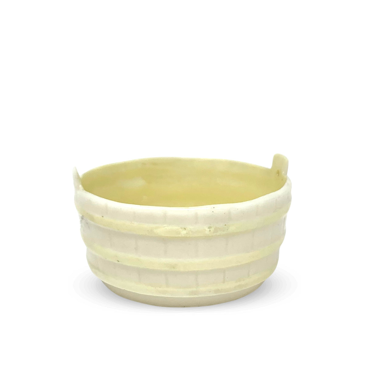 Belleek Ireland "Aberdeen" Open Butter Tub (2nd Mark)