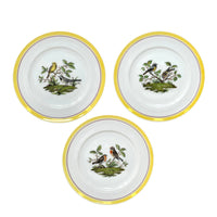 Royal Bayreuth "Wood Song" Demitasse Cup, Saucer & Salad Plate Set (18pcs)