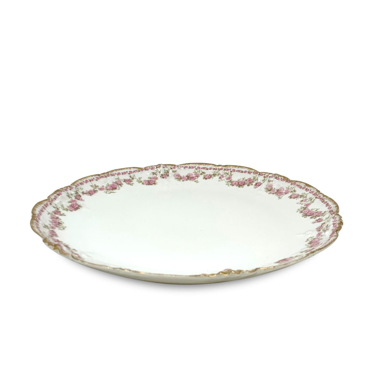 GDA Limoges France 12" Cake Plate