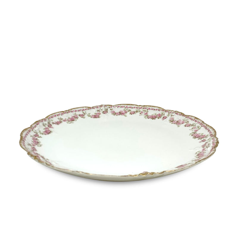 GDA Limoges France 12" Cake Plate