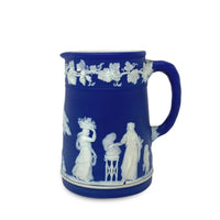 Wedgwood Jasperware Dark Blue Small 4" Trojan Jug