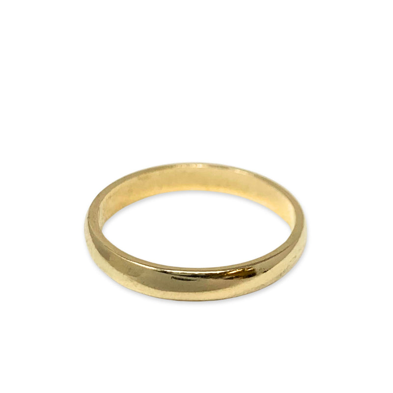 14K Gold 2.9mm Ladies Wedding Band - Size 5.75