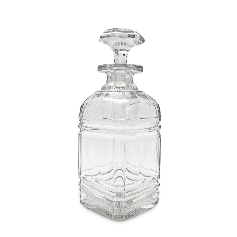 Vintage Paneled Square Decanter