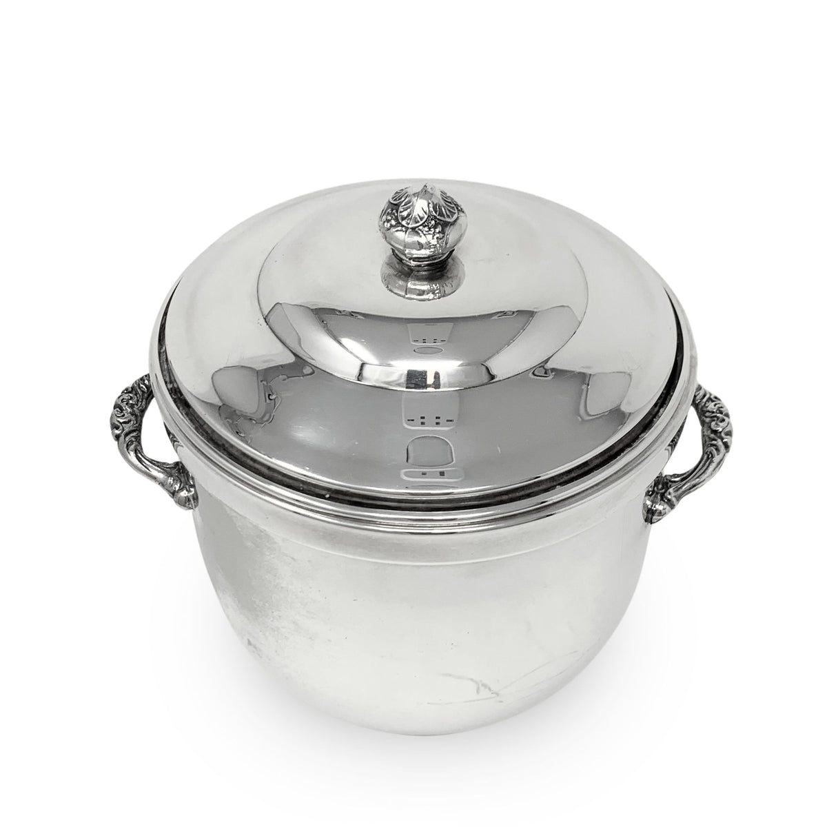 Pilgrim Silverplate Covered Ice Bucket