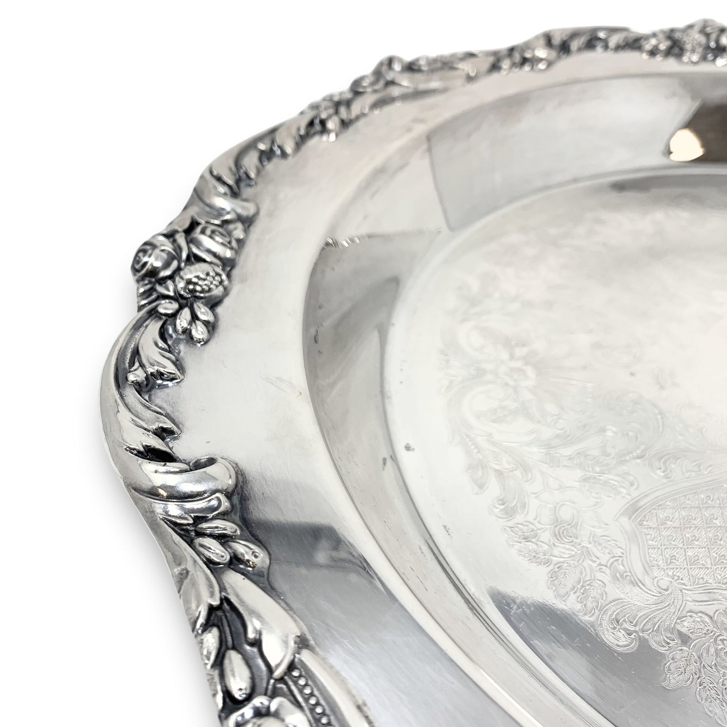 Lunt "Eloquence" 15" Silverplate Buffet Dish